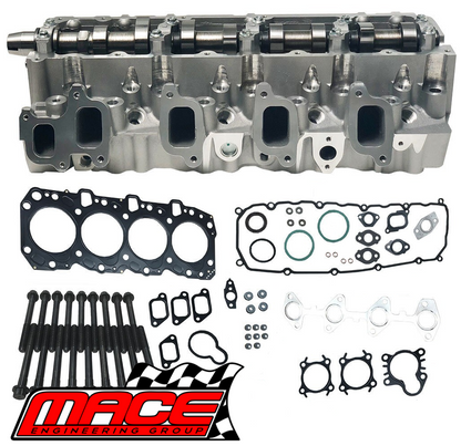 MACE ASSEMBLED CYLINDER HEAD KIT TO SUIT TOYOTA 1KZ-TE TURBO DIESEL 3.0 I4