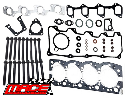 MACE ASSEMBLED CYLINDER HEAD KIT TO SUIT TOYOTA 5L 3.0L I4