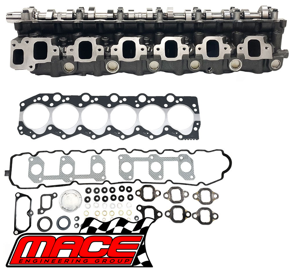 MACE ASSEMBLED CYLINDER HEAD KIT TO SUIT TOYOTA LANDCRUISER HZJ70R HZJ71R HZJ73R HZJ75R HZJ78R HZJ76R HZJ77R HZJ78R HZJ79R HZJ105R HZJ80R HZJ81R HZJ76L 1HZ DIESEL 4.2L I6
