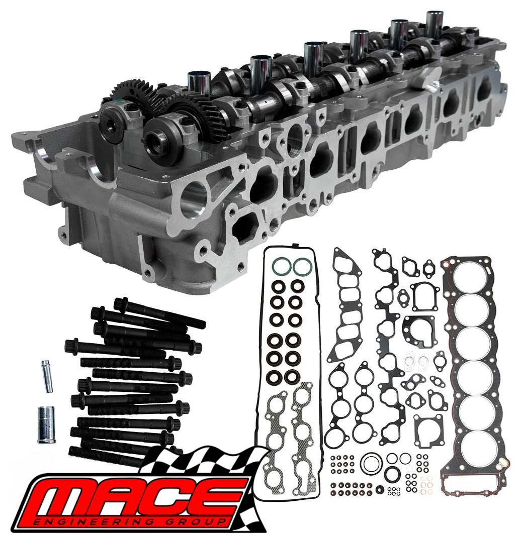 MACE ASSEMBLED CYLINDER HEAD KIT TO SUIT TOYOTA LANDCRUISER FZJ75R FZJ79R FZJ80R 1FZ-FE 4.5L I6
