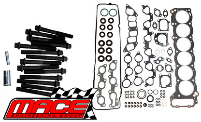 MACE ASSEMBLED CYLINDER HEAD KIT TO SUIT TOYOTA LANDCRUISER FZJ75R FZJ79R FZJ80R 1FZ-FE 4.5L I6