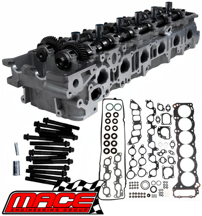 MACE ASSEMBLED CYLINDER HEAD KIT TO SUIT TOYOTA LANDCRUISER FZJ78R FZJ79R FZJ105R 1FZ-FE 4.5 I6