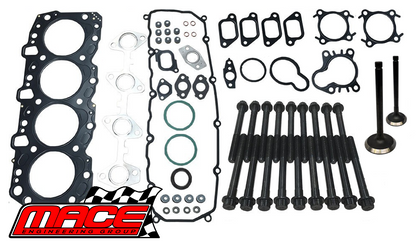 MACE BARE CYLINDER HEAD KIT TO SUIT TOYOTA HIACE RZH101R RZH103R RZH113R RZH125R RZH133R RZH183R 2RZ 2RZ-E 2.4L I4