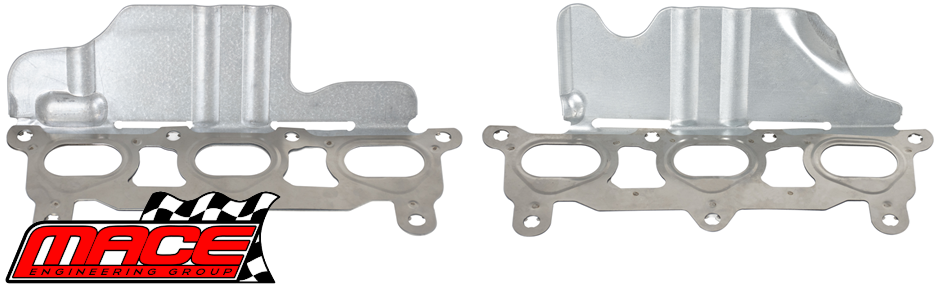 MACE EXHAUST MANIFOLD GASKET SET FOR HOLDEN COMMODORE VZ VE VF ALLOYTEC LY7 LE0 LW2 LWR 3.6L V6