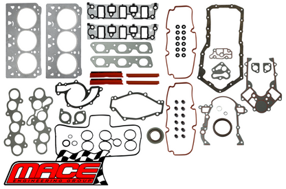 MACE FULL ENGINE GASKET KIT TO SUIT HOLDEN CREWMAN VY ECOTEC L36 3.8L V6