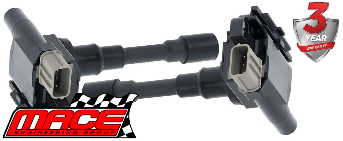 SET OF 2 MACE STANDARD REPLACEMENT IGNITION COILS TO SUIT SUZUKI M13A M15A M13AA M18A 1.3 1.5 1.8 I4