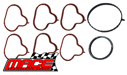 MACE INTAKE MANIFOLD GASKET SEAL SET TO SUIT FORD TERRITORY SX SY BARRA 182 190 245T TURBO 4.0L I6