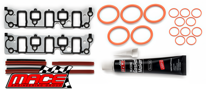 MACE PERFORMANCE LOWER INTAKE MANIFOLD GASKET KIT TO SUIT HOLDEN STATESMAN VS WH WK ECOTEC L36 3.8L V6