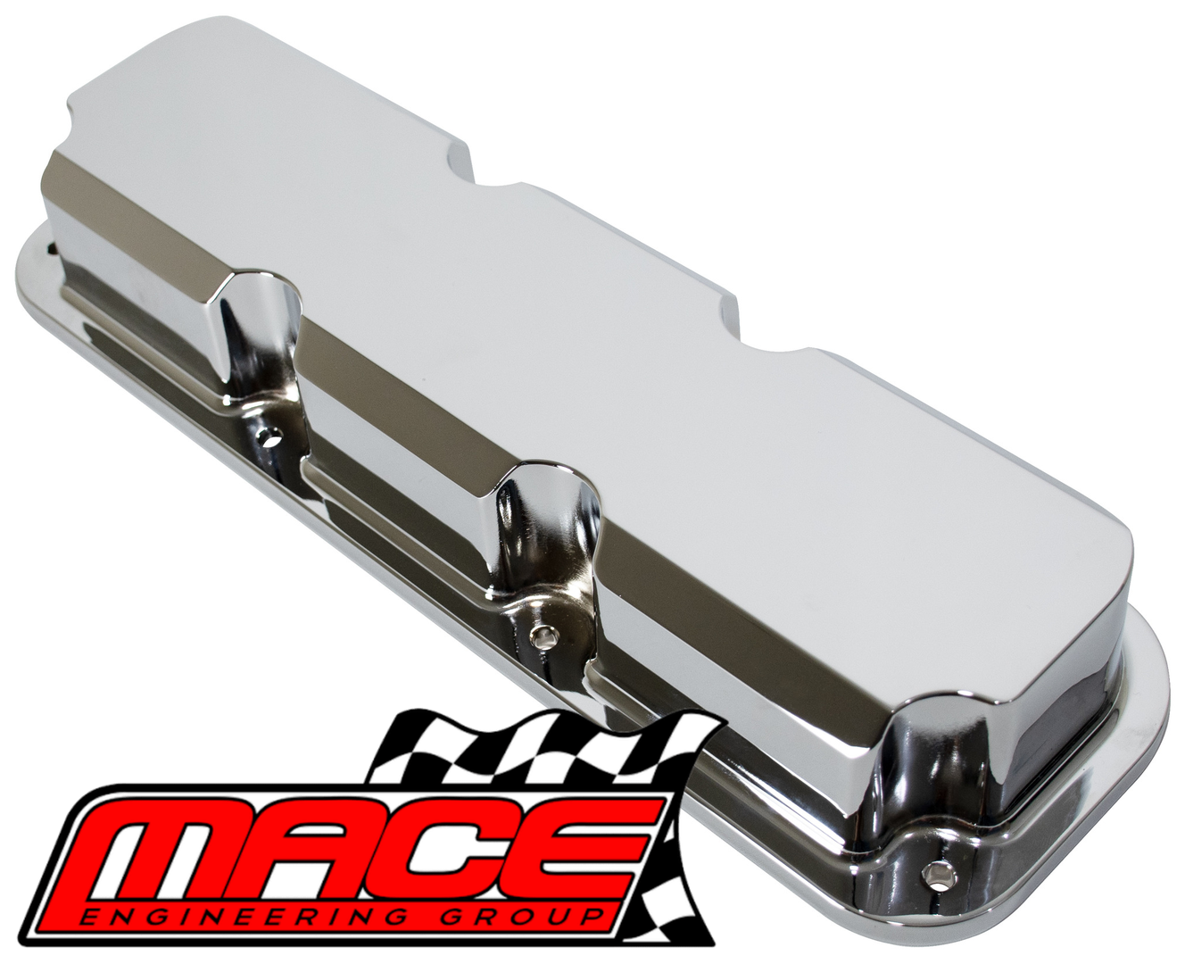 MACE POLISHED ALUMINIUM ROCKER COVER SET TO SUIT HOLDEN CALAIS VN VP VR VS BUICK LN3 L27 3.8L V6