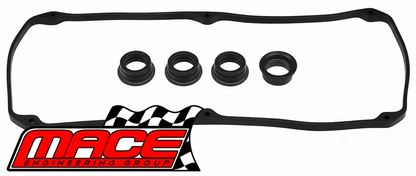 MACE ROCKER COVER GASKET SET TO SUIT MITSUBISHI TRITON MK ML MN MQ MR 4G64 2.4L I4