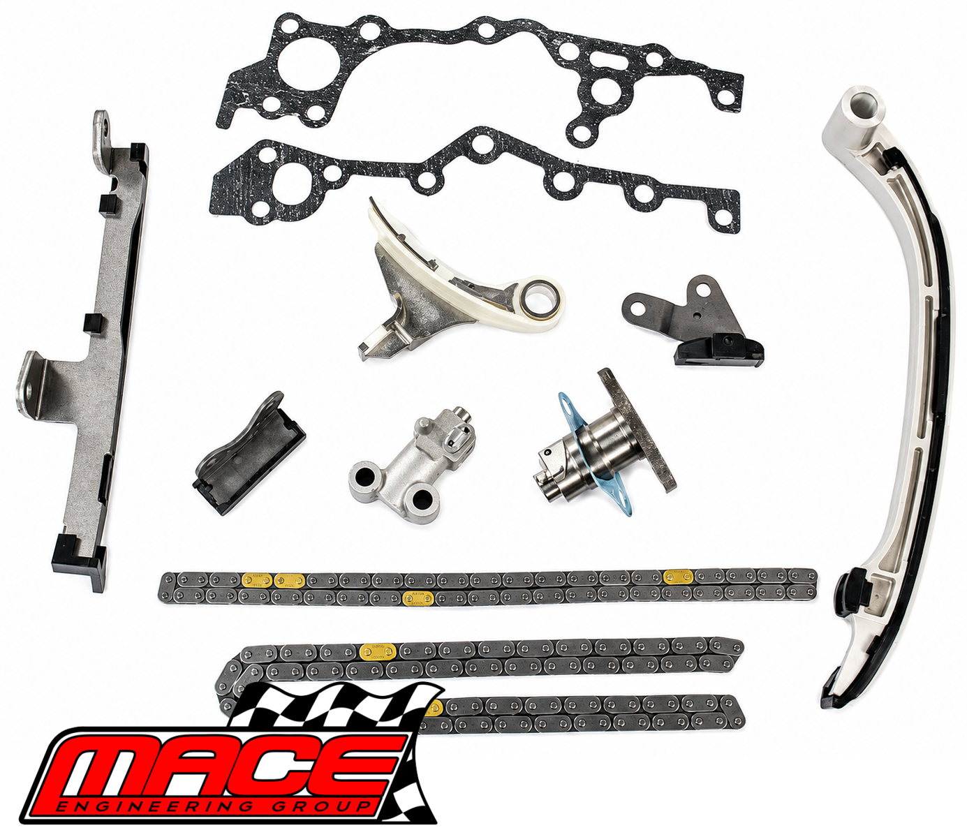 MACE TIMING CHAIN KIT TO SUIT TOYOTA PRADO RZJ95R RZJ90R RZJ120R 3RZ-FE 2.7L I4