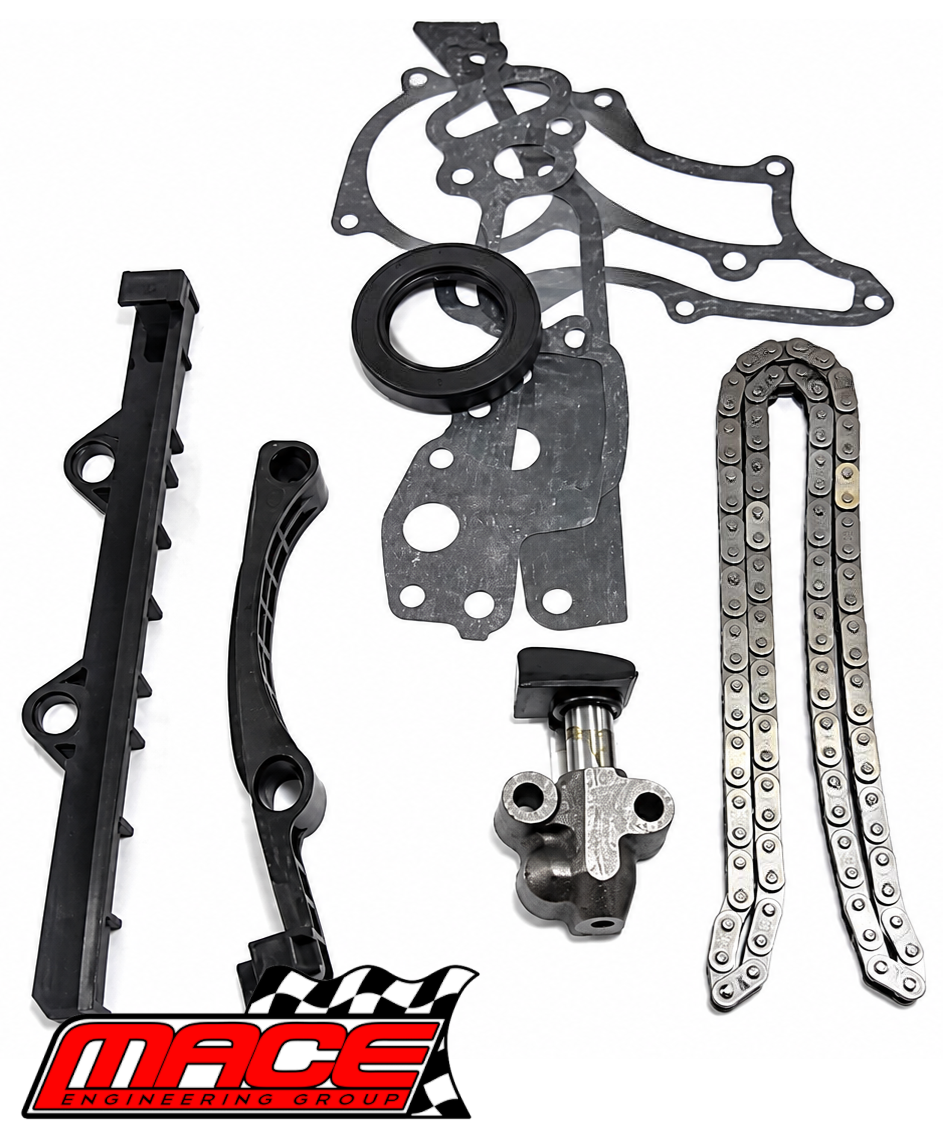 MACE TIMING CHAIN KIT WITH SINGLE-ROW TIMING CHAIN TO SUIT TOYOTA LANDCRUISER RJ70RV 22R 2.4L I4