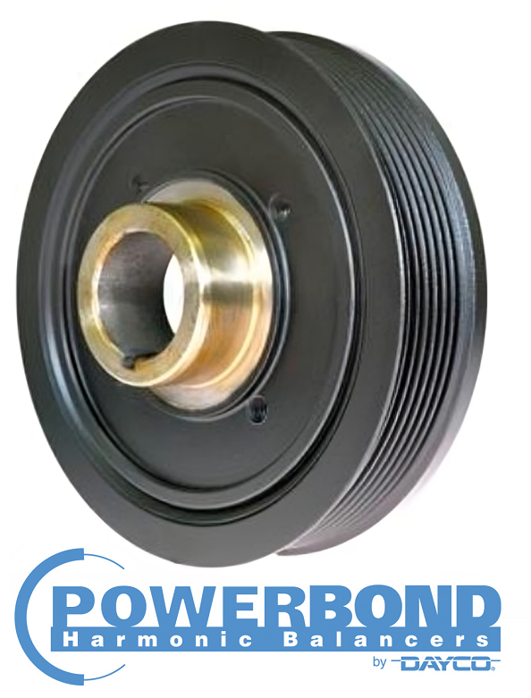 POWERBOND OEM REPLACEMENT HARMONIC BALANCER TO SUIT TOYOTA HIACE TRH223R TRH224R 2TR-FE 2.7L I4