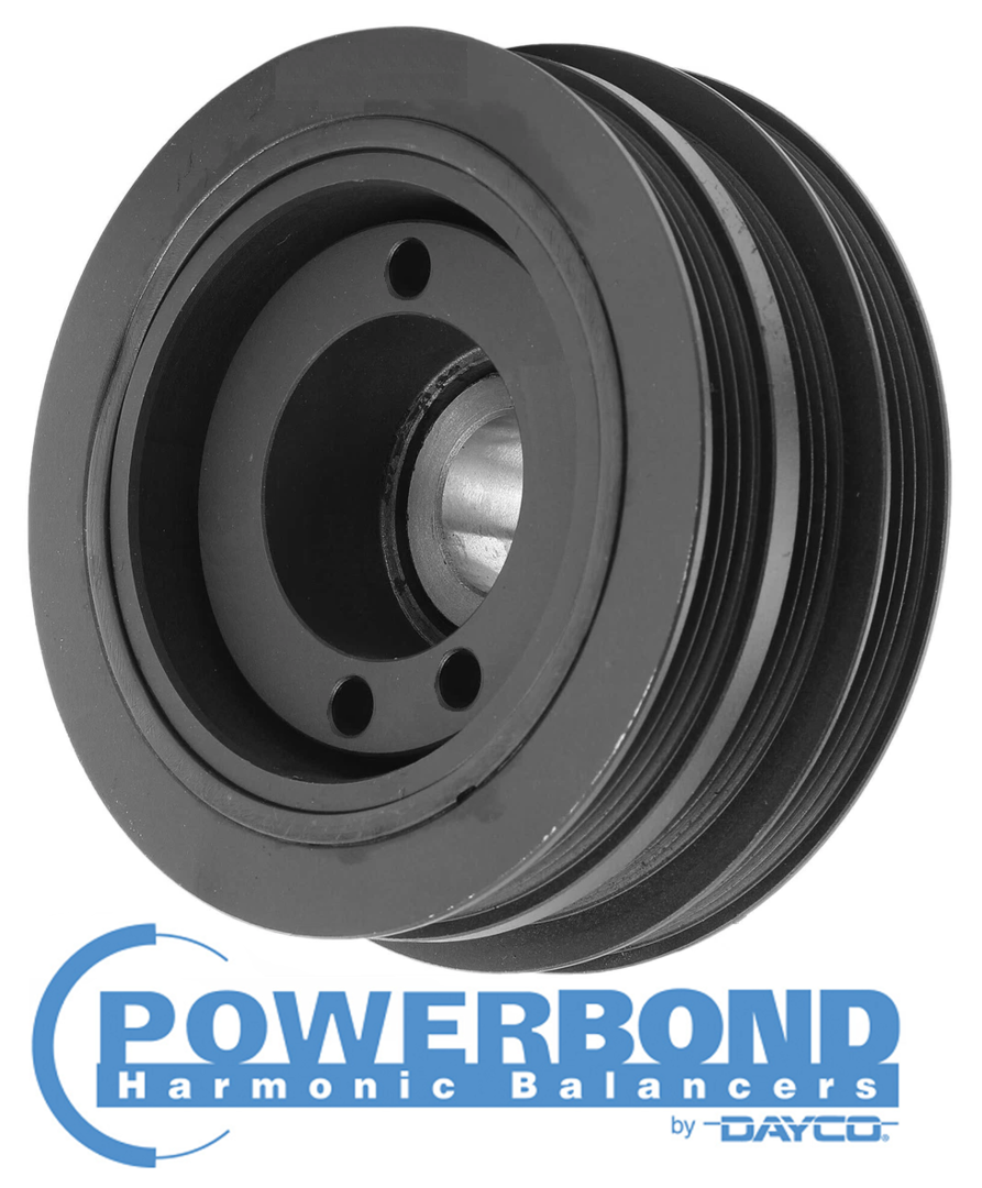 POWERBOND OEM REPLACEMENT HARMONIC BALANCER FOR TOYOTA HILUX VZN180R VZN167R VZN172R 5VZ-FE 3.4L V6