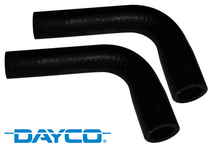 PAIR OF DAYCO HEATER HOSES TO SUIT FORD LTD DF DL WINDSOR OHV MPFI 5.0L V8 HEATER TAP TO HEATER CORE
