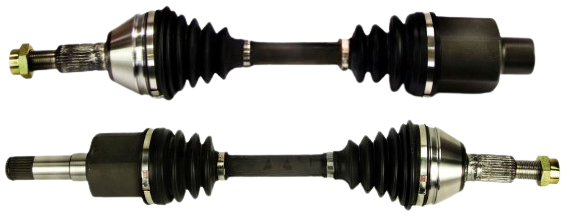 PAIR OF FRONT CV DRIVE SHAFTS TO SUIT HOLDEN CAPTIVA CG Z20S1 TURBO DIESEL 2.0L I4