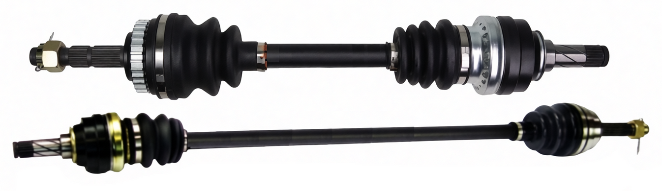 PAIR OF FRONT CV DRIVE SHAFTS TO SUIT HOLDEN ASTRA TR C16SE 1.6 I4 AUTOMATIC AND MANUAL TRANSMISSION