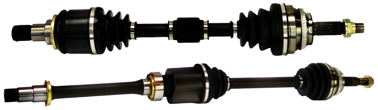 PAIR OF FRONT CV DRIVE SHAFTS TO SUIT TOYOTA AVENSIS ACM20R 1AZ-FE 2.0L I4 AUTOMATIC TRANSMISSION