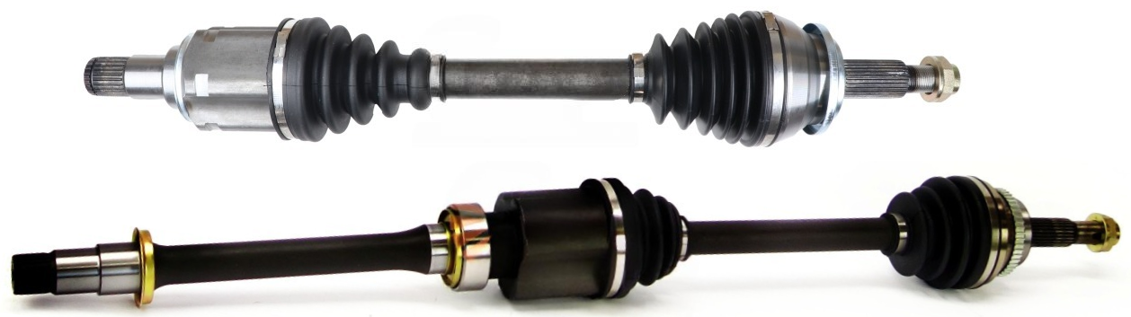 PAIR OF FRONT CV DRIVE SHAFTS FOR TOYOTA RAV4 ACA38R 2AZ-FE 2.4 I4 AUTOMATIC AND MANUAL TRANSMISSION