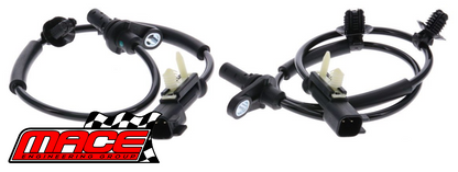 PAIR OF MACE REAR ABS WHEEL SPEED SENSORS TO SUIT FORD RANGER PX2 PX3 P4AT TURBO DIESEL 2.2L I4