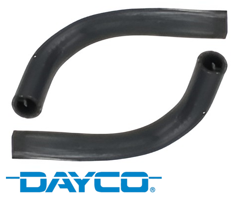 PAIR OF DAYCO HEATER HOSES TO SUIT FORD LTD AU WINDSOR OHV MPFI 5.0L V8 HEATER TAP TO HEATER CORE
