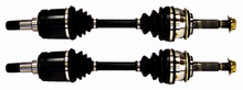 PAIR OF FRONT CV DRIVE SHAFTS TO SUIT TOYOTA HILUX GGN25R 1GR-FE 4.0L V6 COMPRESSED LENGTH 660MM