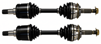 PAIR OF FRONT CV DRIVE SHAFTS TO SUIT TOYOTA HILUX KUN25R KUN26R 1KD-FTV 2KD-FTV 2.5L 3.0L I4