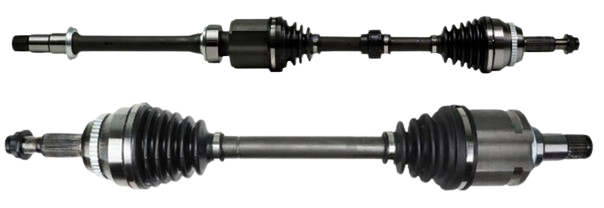 PAIR OF FRONT CV DRIVE SHAFTS TO SUIT TOYOTA KLUGER GSU50R 2GR-FE 3.5L V6