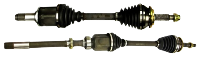 PAIR OF FRONT CV DRIVE SHAFTS TO SUIT TOYOTA RAV4 ACA33R 2AZ-FE 2.4L I4 AUTOMATIC TRANSMISSION