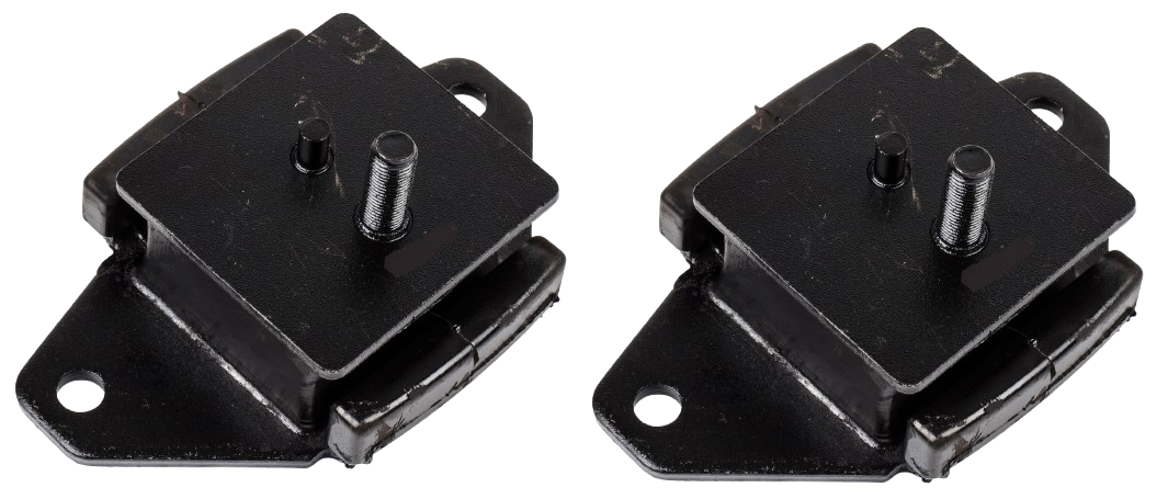 PAIR OF STANDARD FRONT ENGINE MOUNTS TO SUIT TOYOTA LANDCRUISER HDJ100R 1HD-FTE TURBO DIESEL 4.2L I6