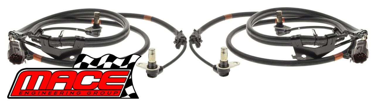 PAIR OF MACE REAR ABS WHEEL SPEED SENSORS TO SUIT HOLDEN COLORADO RC ALLOYTEC LCA 3.6L V6