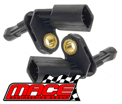 PAIR OF MACE REAR ABS WHEEL SPEED SENSORS TO SUIT VOLKSWAGEN GOLF MK.6 CAXA TURBO 1.4L I4 SUITS 4D ONLY