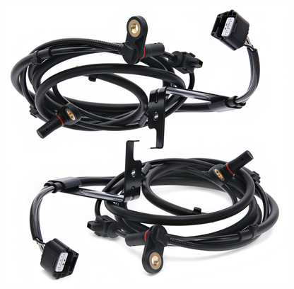 PAIR OF PREMIUM REAR ABS WHEEL SPEED SENSORS TO SUIT ISUZU D-MAX TFR TFS 4JJ1-TCX TURBO DIESEL 3.0L I4 FROM 10/2015