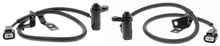 PAIR OF PREMIUM REAR ABS WHEEL SPEED SENSORS TO SUIT MITSUBISHI TRITON ML MN 4G64 4D56T TURBO DIESEL 2.4L 2.5L I4 STD RIDE HEIGHT