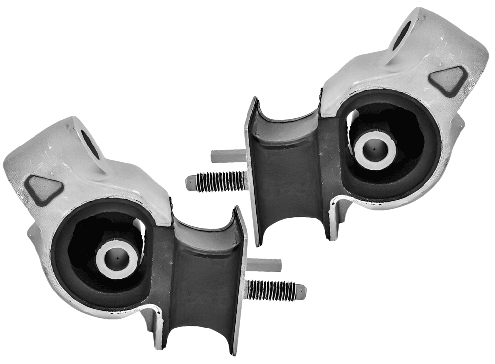 PAIR OF STANDARD FRONT ENGINE MOUNTS TO SUIT MAZDA BT-50 UP UR P4AT TURBO DIESEL 2.2L I4