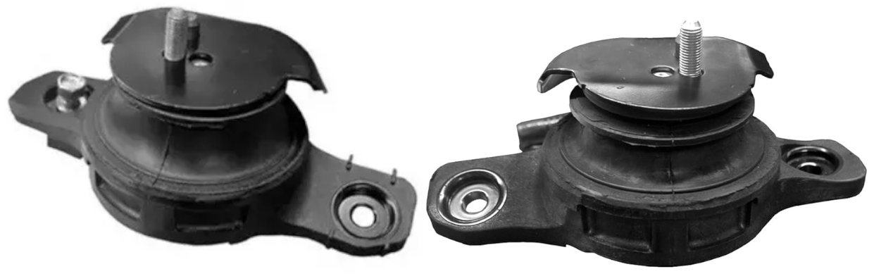 PAIR OF STANDARD FRONT ENGINE MOUNTS TO SUIT TOYOTA 86 ZN6R FA20D FA20GR 2.0L F4