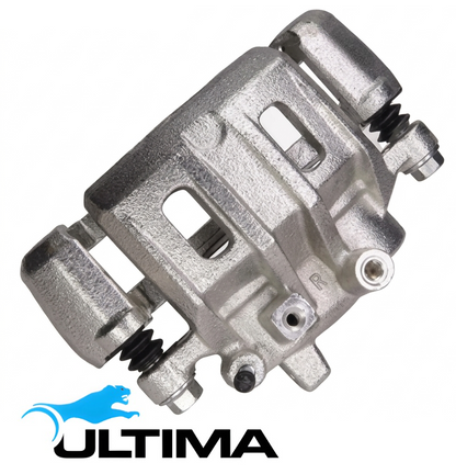 PAIR OF ULTIMA FRONT DISC BRAKE CALIPERS TO SUIT MITSUBISHI TRITON MK 4M40 DIESEL 2.8L I4 SUITS 2D 4WD TILL 05/2000