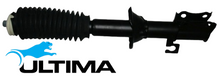 PAIR OF ULTIMA FRONT GAS SHOCK ABSORBERS TO SUIT FORD FESTIVA DB2 B3 1.3L I4 AUTOMATIC TRANSMISSION