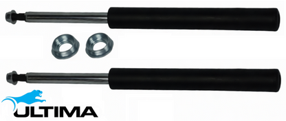PAIR OF ULTIMA FRONT GAS SHOCK ABSORBERS TO SUIT HOLDEN APOLLO JK JL 3SFE 3SFC 2.0L I4
