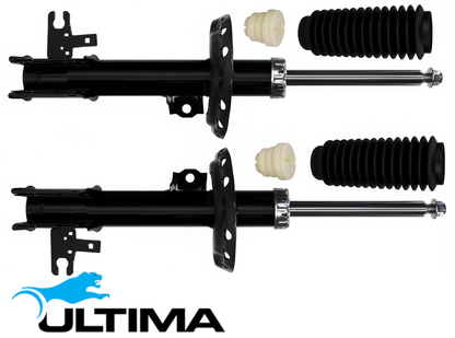 2 X ULTIMA FRONT GAS SHOCK ABSORBER FOR HOLDEN ASTRA AH Z22YH 2.2L I4 EXCEPT ELECTRONIC SUSPENSION