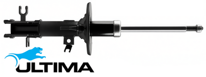 PAIR OF ULTIMA FRONT GAS SHOCK ABSORBERS TO SUIT HOLDEN BARINA TK F16D3 1.6L I4