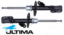 PAIR OF ULTIMA FRONT GAS SHOCK ABSORBERS TO SUIT HONDA JAZZ GD L13A1 L15A1 1.3L 1.5L I4 TILL 10/2003