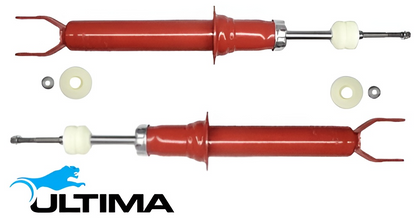 PAIR OF ULTIMA FRONT SPORTS SHOCK ABSORBERS TO SUIT FPV F6 FG BARRA 310T TURBO 4.0L I6