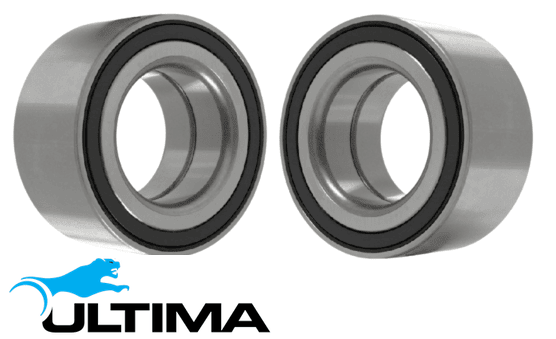 PAIR OF ULTIMA FRONT WHEEL BEARINGS TO SUIT HONDA ODYSSEY RB K24A K24A6 K24Z2 2.4L I4 