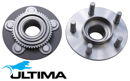 2 X ULTIMA FRONT WHEEL HUB AND BEARING ASSEMBLY TO SUIT FORD TERRITORY SX BARRA 182 4.0 I6 SUITS RWD