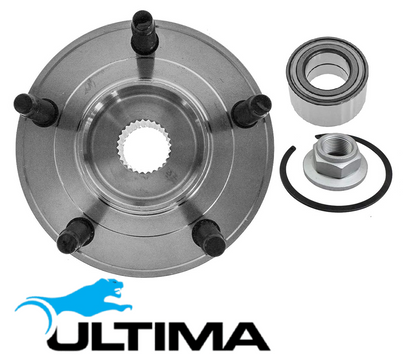 2 X ULTIMA FRONT WHEEL HUB AND BEARING ASSEMBLY TO SUIT MAZDA TRIBUTE CU YU 6Z 8Z AJ 3.0L V6