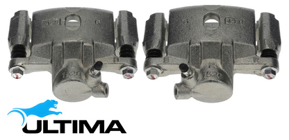 PAIR OF ULTIMA REAR DISC BRAKE CALIPERS TO SUIT MITSUBISHI PAJERO NJ NK NL V25W V45W 6G74 3.5L V6 FROM 06/1994