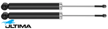 PAIR OF ULTIMA REAR GAS SHOCK ABSORBERS TO SUIT HOLDEN BARINA TK F16D3 1.6L I4