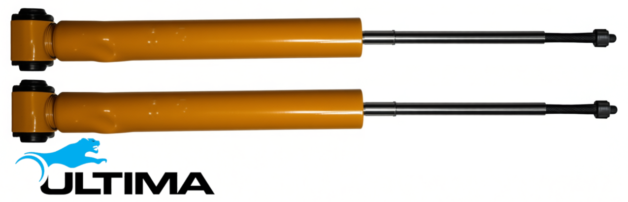 PAIR OF ULTIMA REAR GAS SHOCK ABSORBERS TO SUIT HOLDEN VECTRA JR JS X25XE Y26SE 2.5L 2.6L V6