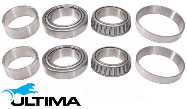 PAIR OF ULTIMA REAR WHEEL BEARINGS FOR FORD TRANSIT VO CVRC TURBO DIESEL 2.2 I4 EXCEPT VXXTT CHASSIS